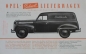 Preview: Opel Schnell-Lieferwagen 1,5 Litre Modelprogram 1950 Carbrochure (0823)