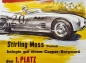 Preview: Borgward Racingposter 1959 "Stirling Moss auf Cooper-Borgward" (6487)
