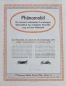 Preview: Phaenomobil Threewheelcar Modelprogram 1910 (S0082)