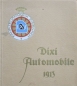 Preview: Dixi Automobiles Modelprogram 1913 (S0197)