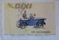 Preview: Dixi Smallcar 3/15 PS Modelprogram 1929 (S0203)