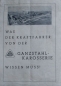 Preview: Ambi-Budd Carosserie "Ganzstahl Karosserie" Modelprogram 1935 (S0261)