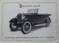 Preview: D-Wagen 5/20 PS Tourenwagen Modellprogramm 1925 (S0630)