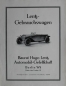 Preview: Lentz Gebrauchs-Wagen Modelprogram 1928 (S0647)
