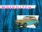 Preview: Moskwitsch Modellprogramm 1958 Automobilprospekt (11079)