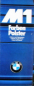 Preview: BMW M 1 Modellprogramm Farben + Polster 1978 Automobilprospekt (2393)
