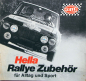 Preview: Hella Rallye "Zubehör für Alltag und Sport" 1970 Zubehörprospekt (11101)
