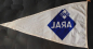 Preview: BV Aral Tankstellen-Fahne mit Logo 1957 Textil (10599)