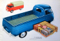 Preview: Volkswagen T1 Transporter Modellprogramm 1958 Automobilprospekt (10637)