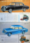 Preview: Mercedes-Benz 180 - 220 S Modellprogramm 1959 zwei Automobilprospekte (10651)