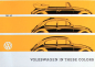 Preview: Volkswagen Käfer Modellprogramm Farbkarten 1961 Automobilprospekt (10635)