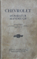Preview: Chevrolet Capitol National AA 1929 Betriebsanleitung (10696)