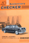 Preview: Checker Modellprogramm 1962 "40th Anniversary" Automobilprospekt (10756)
