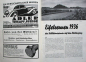Preview: ADAC "Eifelrennen" Nuerburgring 1936 Motorracing-Program (10786)