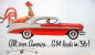 Preview: General Motors Cadillac Chevrolet Modellprogramm "All over America" 1956 Automobilprospekt (10801)