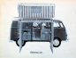 Preview: Volkswagen T1 Transporter Campingwagen Modellprogramm 1962 "Getaway Car" Automobilprospekt (10842)