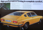 Preview: Audi 100 Coupe S Modellprogramm 1974 Automobilprospekt (10851)