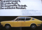 Preview: Audi 100 Coupe S Modellprogramm 1973 Automobilprospekt (10867)
