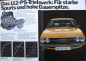 Preview: Audi 100 Coupe S Modellprogramm 1973 Automobilprospekt (10867)
