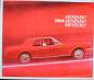 Preview: Ford Mustang Modellprogramm 1966 Automobilprospekt (10909)