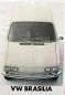 Preview: Volkswagen Brasilia Kombi Modellprogramm 1974 Automobilprospekt (10905)