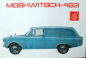 Preview: Moskwitsch 433 Kombi Modellprogramm 1964 Automobilprospekt (10889)