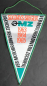 Preview: MZ Motorrad Wimpel 1965 "Six Day Sieger" Baumwolle (10956)