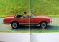 Preview: Mercedes-Benz 280 SL Modellprogramm 1970 Automobilprospekt (10951)