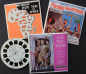Preview: View-Master 3-D Bildmappen "Familie Feuerstein", "Tiere Afrikas", "Welt-Wunder" vier Mappen 1968 (10972)