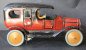 Preview: Heinrich Fischer Limousine mit Fahrer 1920 Blechmodell mit Federantrieb (11043)