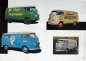 Preview: Volkswagen T1 Transporter Modellprogramm 1958 "Werbebeschriftungen" Automobilprospekt (11141)