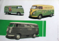 Preview: Volkswagen T1 Transporter Modellprogramm 1958 "Werbebeschriftungen" Automobilprospekt (11143)