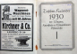 Preview: Wagner Taschenkalender Karosseriebauer Österreich 1930 (11183)