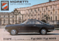 Preview: Moretti Fiat 1500 Coupe 1600 S Modellprogramm 1968 Automobilprospekt (11225)