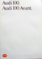 Preview: Audi 100 Avant Modellprogramm 1984 Automobilprospekt (11207)
