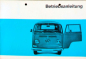 Preview: Volkswagen T2 Transporter Betriebsanleitung 1969 (11237)