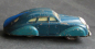 Preview: Technofix Stromlinen-Limousine 1950 Blechmodell mit Friktionsantrieb (11273)