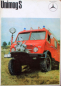 Preview: Unimog S Modellprogramm 1970 Lastwagenprospekt (11304)