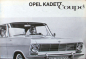Preview: Opel Kadett Coupe Modellprogramm 1963 Automobilprospekt (11301)