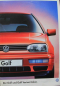 Preview: Volkswagen Golf Variant Joker Modellprogramm 1997 Automobilprospekt (11314)