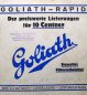 Preview: Goliath Rapid Lieferwagen Modellprogramm 1928 Automobilprospekt (11422)