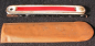 Preview: Warndreieck Feuerhand "Rubin" Metall mit Schuber 1955 (11466)