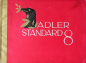 Preview: Adler Standard 8 Modellprogramm 1928 Automobilprospekt (11484)