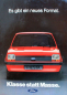 Preview: Ford Fiesta Modellprogramm 1976 "Klasse statt Masse" Automobilprospekt (11512)