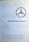 Preview: Mercedes-Benz Farbprogramm Standardlackierungen 1964 Automobilprospekt (11525)