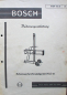 Preview: Bosch Scheinwerfer-Einstellgerät Efle 10 Betriebsanleitung 1956 (11645)