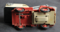Preview: OK Toys Bedford Kranwagen-Bagger 1965 Plastikmodell (11643)
