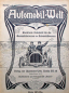 Preview: "Automobil-Welt" Automobil-Magazin 1905 (11656)