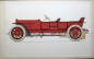 Preview: Schmidt "Zerlegbares Modell eines Benzin-Automobils" Fahrzeug-Technik 1910 (11652)