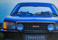 Preview: Opel Commodore GS/E Modellprogramm 1976 Automobilprospekt (11670)